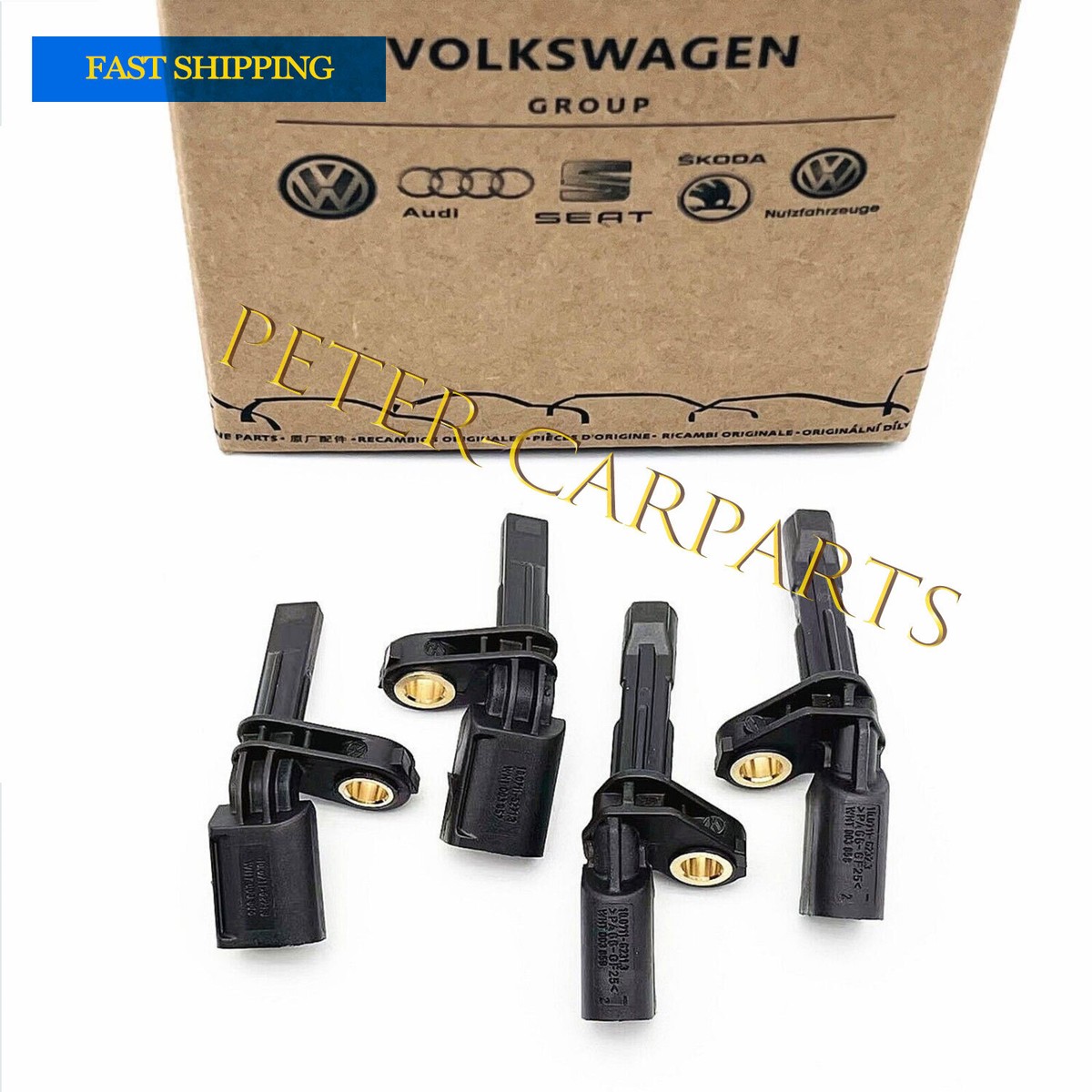 Rear Right ABS Wheel Speed Sensor for Volkswagen VW Golf GTi Ed. 35 MK6 2011 - 2012 2.0 WHT003858 Rear Right ABS Wheel Speed Sensor for Volkswagen VW Golf GTi Ed. 35 MK6 2011 - 2012 2.0 WHT003858