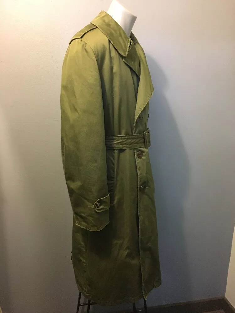 Green overcoat shop mens