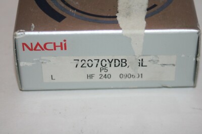 NACHI 7207CYDB/GL Super Precision Angular Contact Bearings NEW 