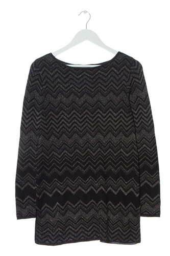 Pull Long Femme C&A Taille 40 Noir - Coupe Ample, Col Bateau, Occasion Très Bon état, Style Décontracté