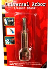 Universal Arbor Mandrel Fits 1/4" And 3/8" Hole Sizes