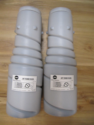 Konica Minolta Toner 502B 1100g 2Stück schwarz neu original
