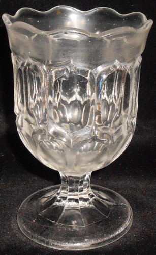 Set (9) VICTORIAN ERA Pressed Glass SPOONERS - Picture 4 of 12