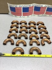 Copper Bends 1/2  ID Sweat LOT OF 22 P/c  Refrigeration Or Other