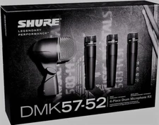 Shure DMK57-52 Wired Drum Dynamic Microphone Kit
