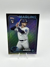 JACOB AMAYA 2024 Topps Series 1 #144 Easter Holiday Miami  MARLINS RC