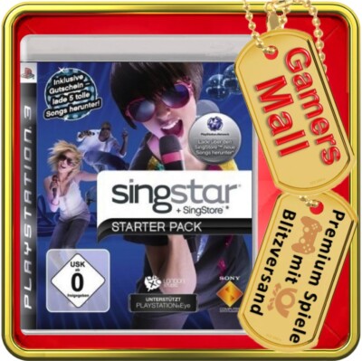SingStar Starter Pack | Sony PlayStation 3, PS3 | in DEUTSCH | Blitzversand