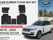Land Rover Rubber Floor Mat Set Range 18-22 Vplgs0446pvj Genuine Oem