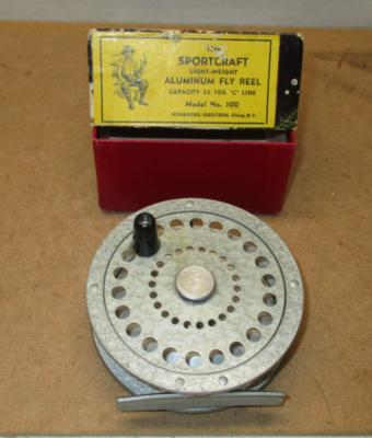 VINTAGE REELS The Sportcraft Aluminum Fly Reel No 100 Original Box & REEL | eBay VINTAGE REELS The Sportcraft Aluminum Fly Reel No 100 Original Box & REEL | eBay