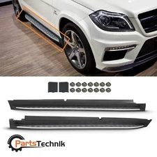 Aluminum Running Board Side Step Bar Fits 2013-2019 Mercedes-Benz GL450 GLS X166
