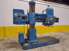 6' X 17" CARLTON MODEL 4A RADIAL ARM DRILL PRESS: STOCK 22087