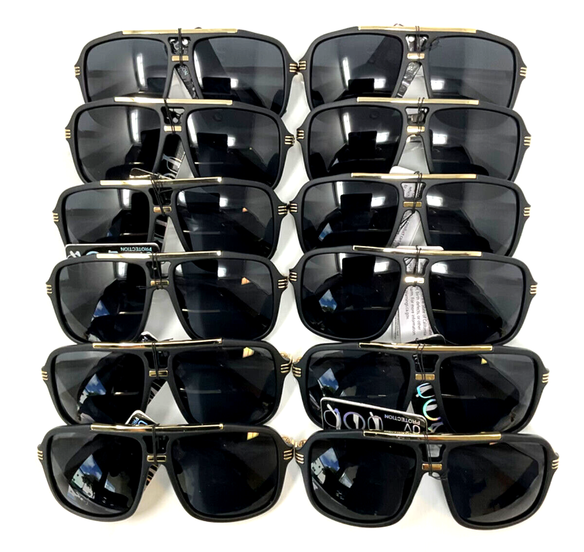 Retro Square Aviator Sunglasses Unisex Classic Pilot ICONIC HIGH QUALITY METAL SQUARE PILOT AVIATOR SUNGLASSES  main image 3