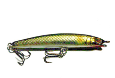 Illex / Jackall Seira Minnow 55 Wobbler, Pencilbait, Kunstköder, 5,5 cm, Sinking