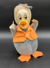 VTG 1950's Roly Poly Donald Duck Plush Toy by Gund J. Swedlin Inc. RARE Disney
