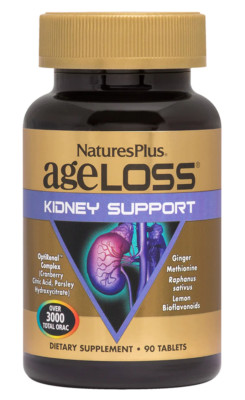 NATURE'S PLUS Ageloss Kidney Support - 90 Tablets