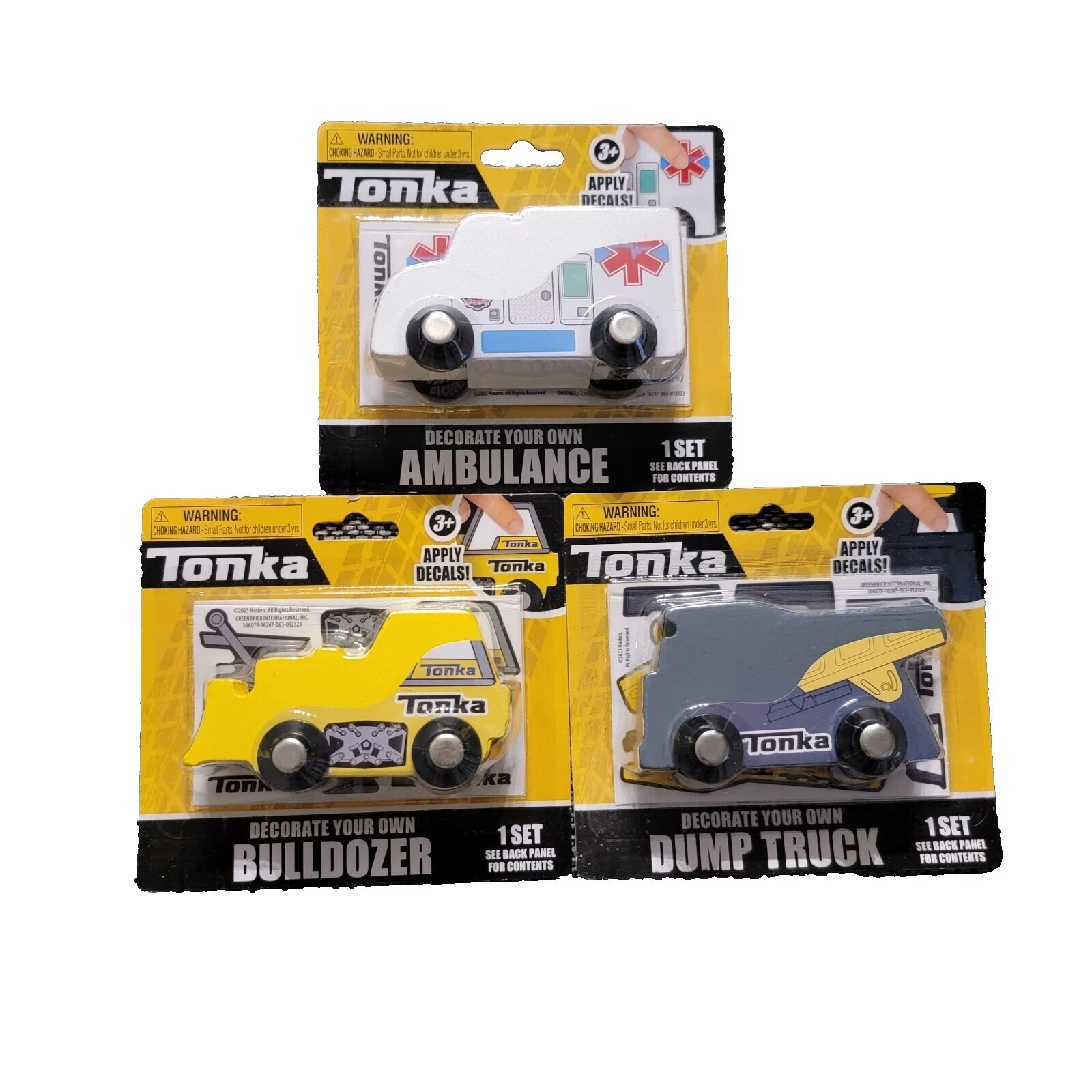 Tonka Varios Colores Equipo de construcción Diecast contemporáneos de fabricación