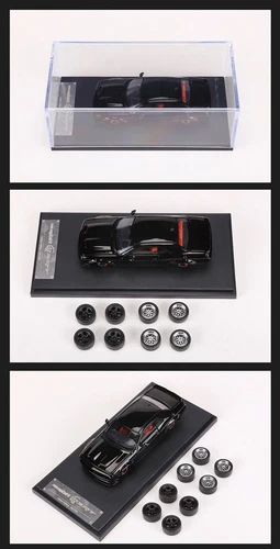 Fine Works FW 1:64 Dodge SRT Hellcat Demon Demon Alloy Car Diecast Model - Picture 12 of 26