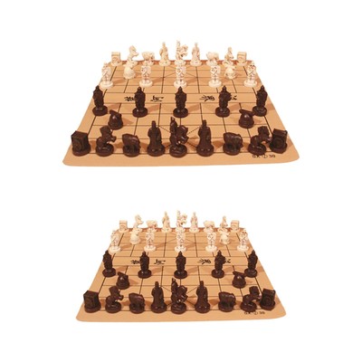 Chinese Terracotta Warrior Chess Classic Puzzle Family Brain Development 3D