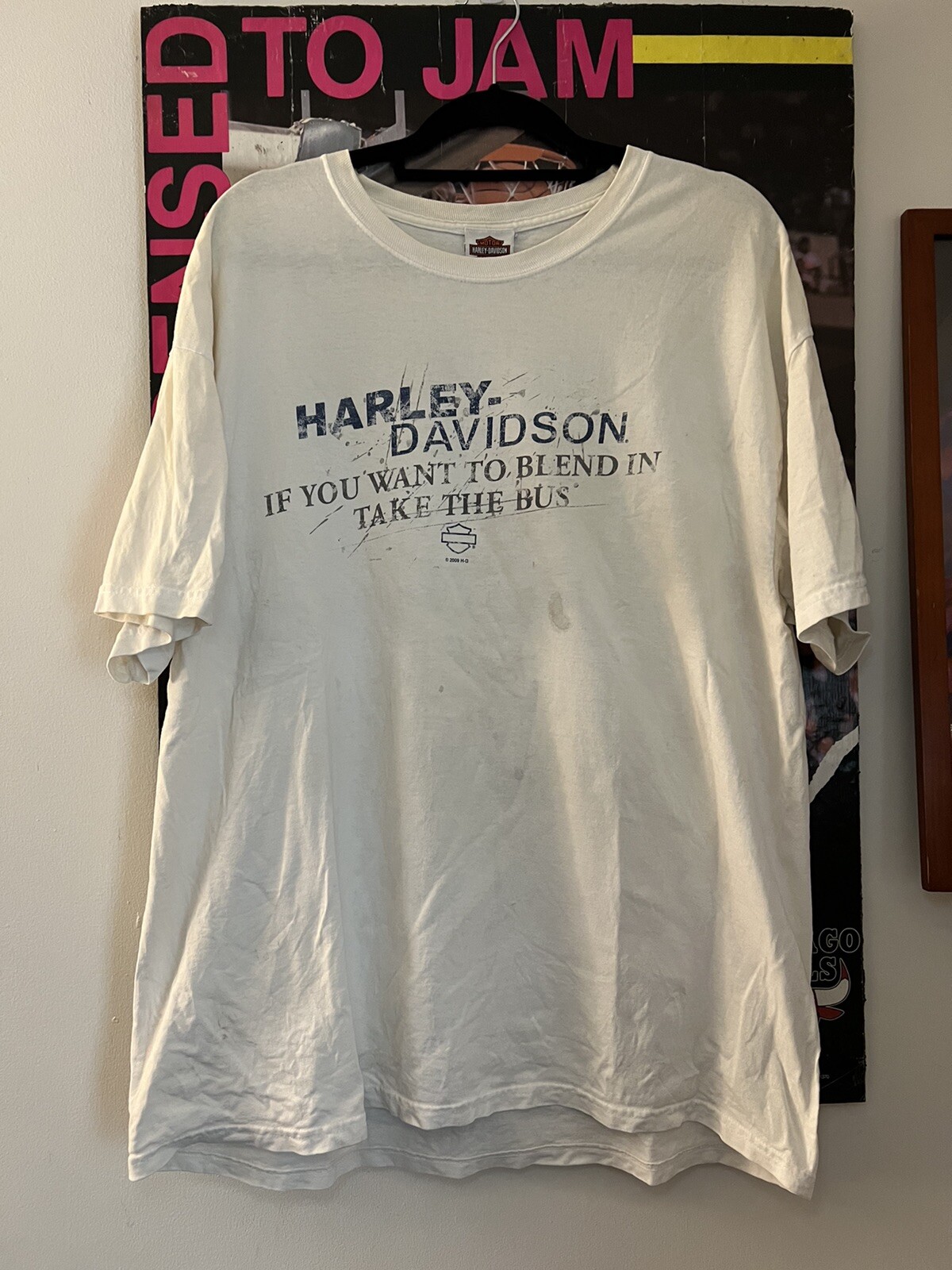 Harley Davidson Motorcycle Black Fox River St. Ch… Gem