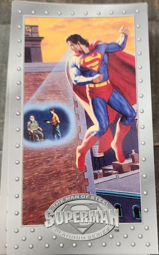 SUPERMAN PLATINUM SERIES CARDS Widevision Your Pick Finish your Set 1994 Skybox - Picture 23 of 88