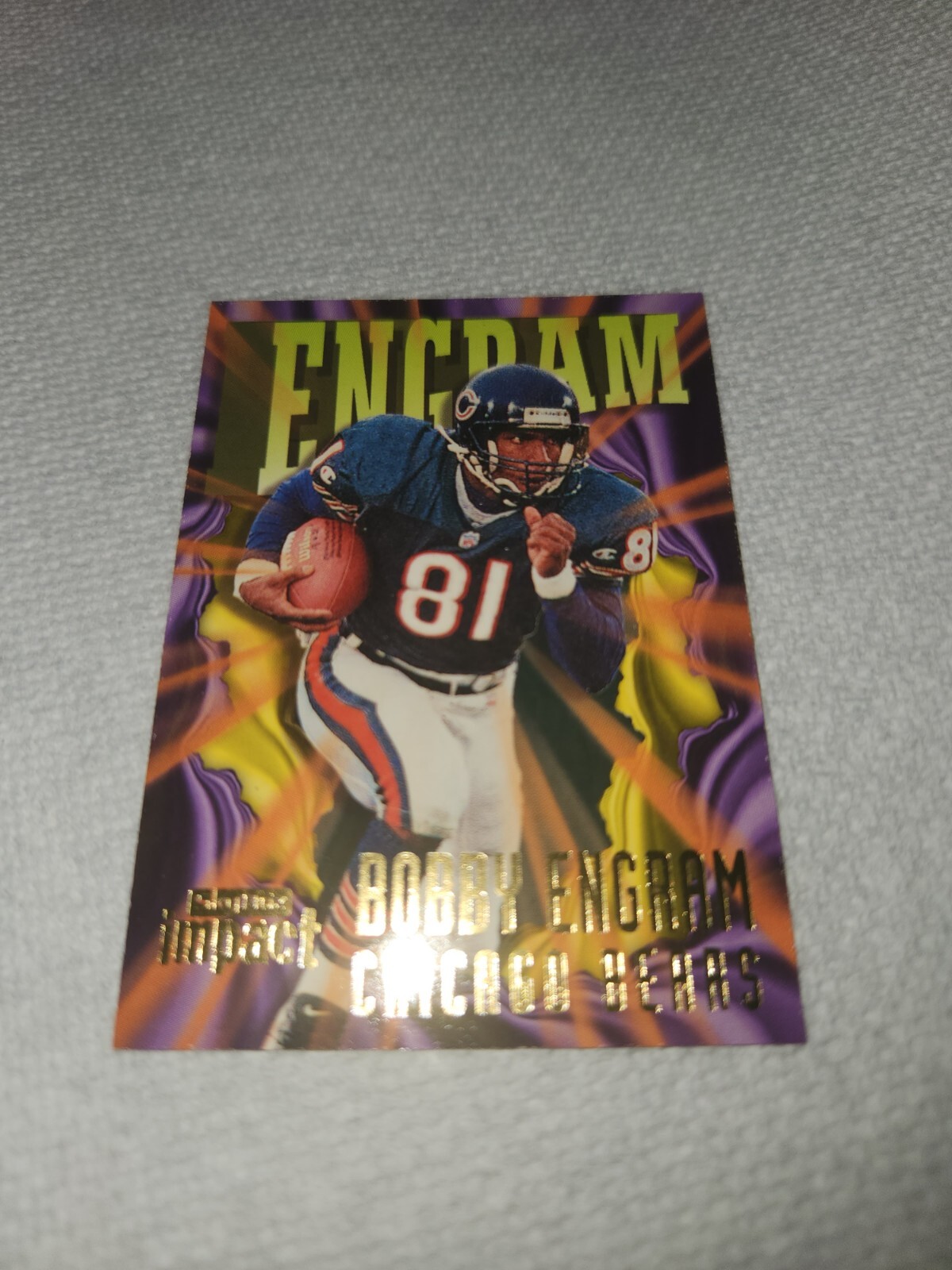 1997 Skybox Impact Bobby Engram Card ##168 football card
