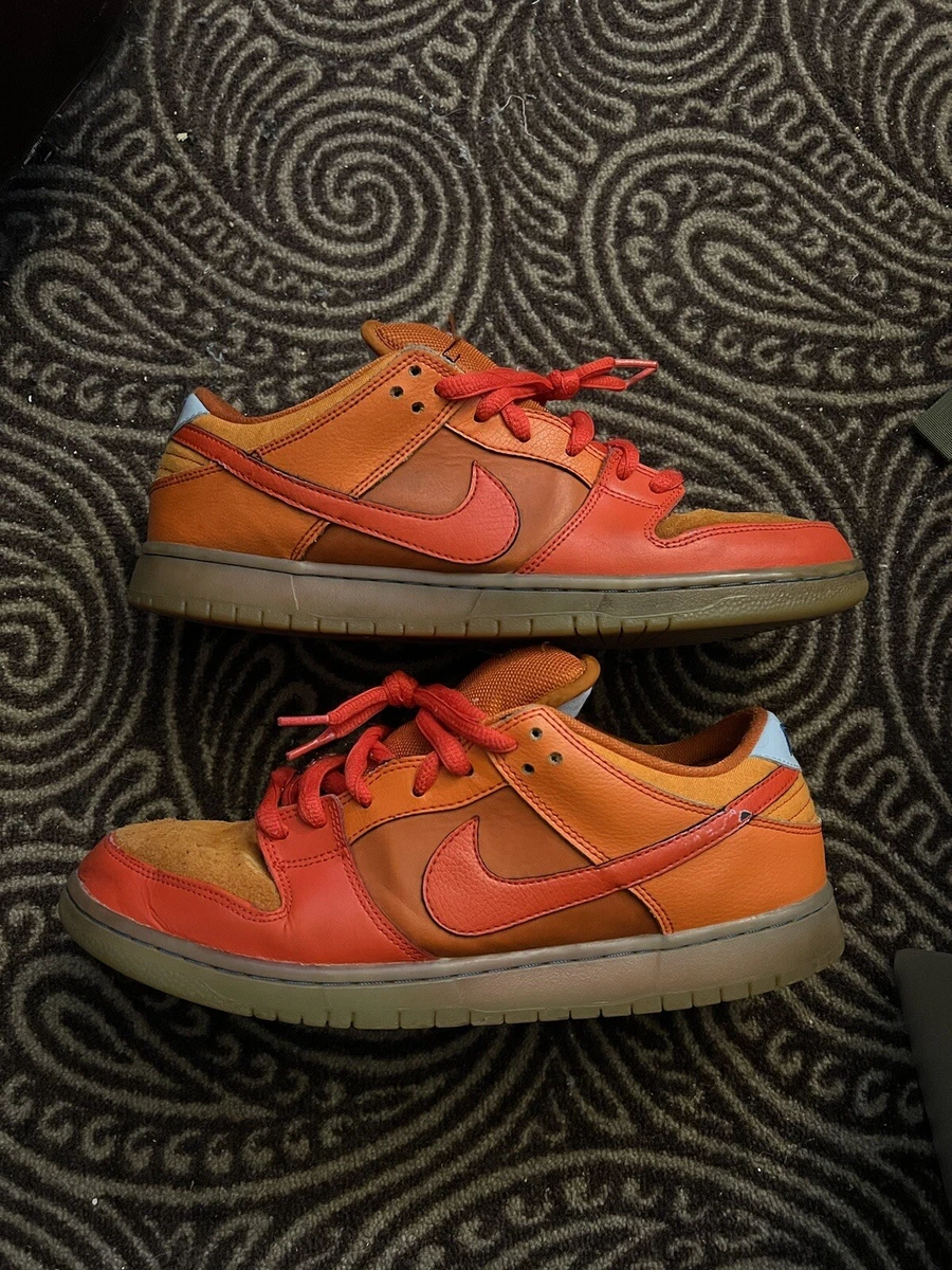 Nike sb dunk low gamma orange sale