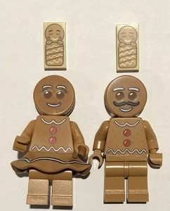 lego gingerbread man minifigure
