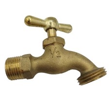 Brass Hose Bibb 1/2 in Heavy Duty MIP AND SOLDER x MHT EVERBILT 641 995 303187