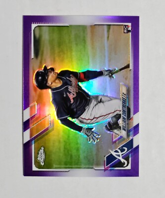 William Conteras 2021 Topps Chrome RC #51 Rookie PURPLE REFRACTOR 211/299 z5