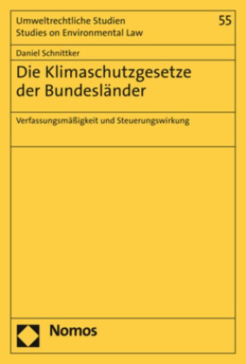 Thumbnail - Die Klimaschutzgesetze Der Bundesländer Daniel Schnittker