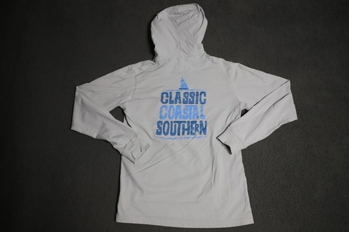 Southern Tide Pullover Hoodie Boys XL Gray Knit Classic Coastal Southern Graphic - Picture 5 of 8