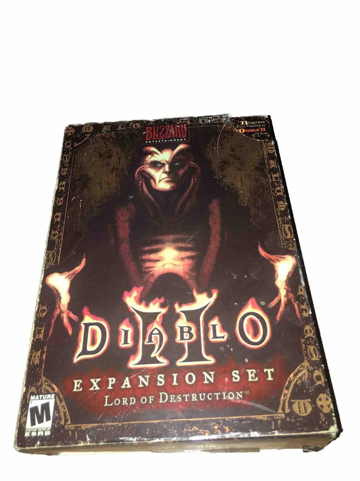 Diablo 2 Expansion Set Lord Of Destruction Big Box Damage Box Released 2000 - Image 2 of 4
