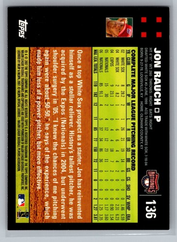 2007 Topps You Pick All Cards Ex-NrMT - Picture 117 of 449