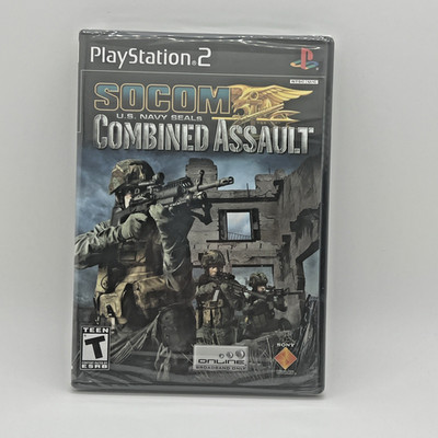 SOCOM US Navy Seals - Sony Playstation 2 PS2- Factory Sealed