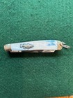 Rough Rider Fisherman’s Happy Holidays  3-Blade Pocketknife Stainless Blue/White — photo 4