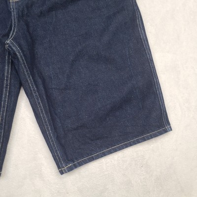 極太　Sean john デニムショーツ　jorts 濃紺 極太 Sean john デニムショーツ jorts 濃紺 - メルカリ