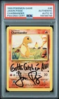 1999 POKEMON GAME #46 CHARMANDER PSA AUTHENTIC AUTO 10