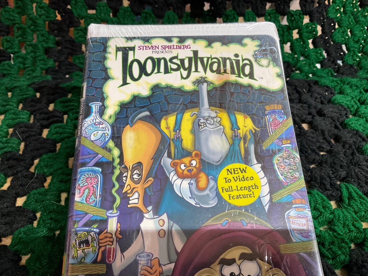 Steven Spielberg presents Toonsylvania VHS New Dream Works
