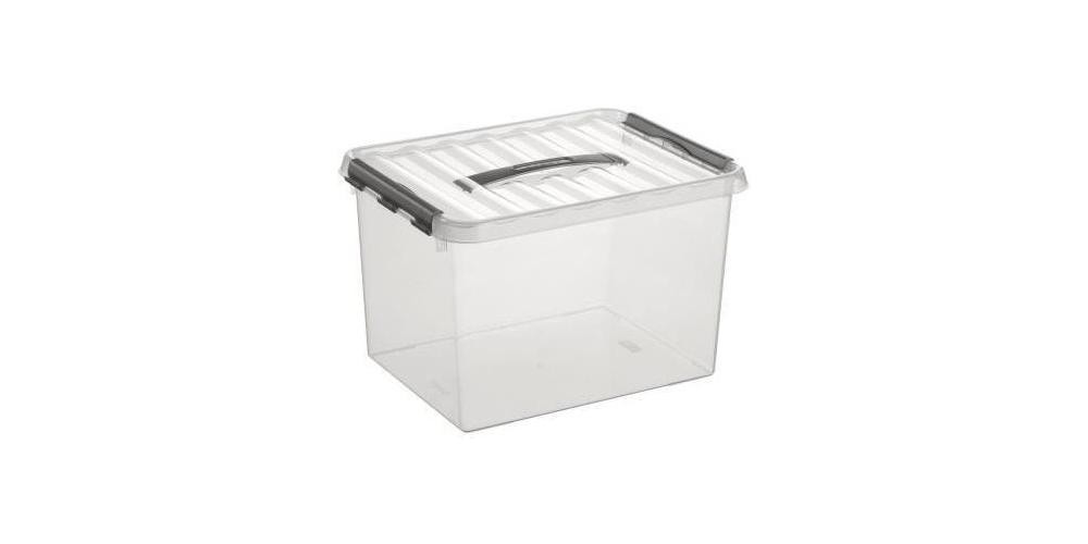 Коробка для хранения солнцезащитных средств q-line 40 x 26 x 30 см (В x В x Г) DIN A4 22l Ku...