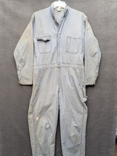 Vintage 1960s BIG BEN Wrangler Herringbone Twill Coveralls size 44 regular Large