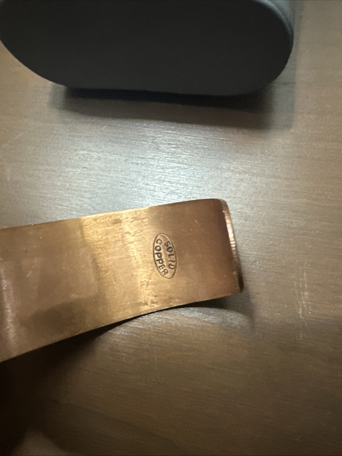 EUC ~Vintage Solid Copper Native American Thunder… - image 5