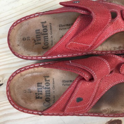 Finn Comfort ピンク サンダル 38 Finn Comfort ピンク サンダル 38 - メルカリ