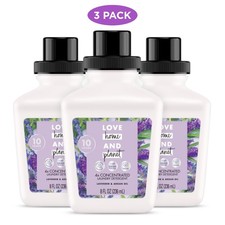 3 Pack Love Home And Planet, 4x Concentrated Laundry Detergent, Lavender & Argan