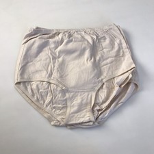 3 Vanity Fair Illumination Hipster Panty Sz 7/L Cotton Nude Underwear Beige High