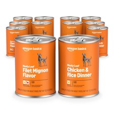 Amazon Basics Wet Dog Food Meaty Loaf Variety Pack, 13.2 Ounce (Pack of 12) 2.22 per gallon