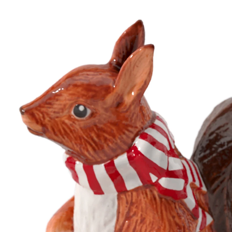 Ciotola Scoiattolo Natale Agrifoglio Villeroy & Boch Toy's Fantasy Porcellana, fotografia 6 di 9