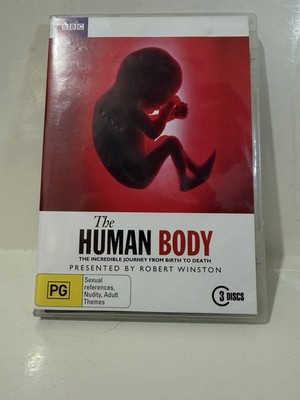 The Human Body-Incredible Journey From Birth to Death - BBC DVD 3 Disc Set - VGC