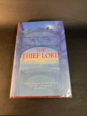 Thief Lord By Cornelia Funke 2002 Signed UK  Printing Illustrated Book Novel