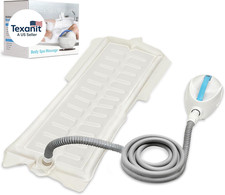 Bubble Mat for Bathtub Bubble Bath Mat Tub Spa Massager with Adjustable 3-Spee