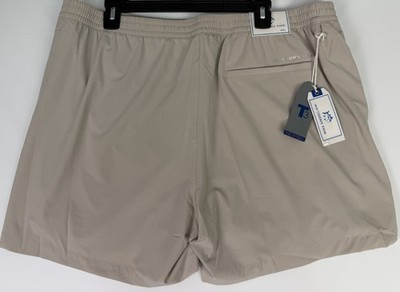Southern Tide Tide to Trail Rip Channel Shorts XXL NWT Khaki 6'' Lined 2-in-1